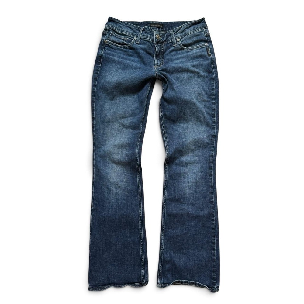 Silver Jeans Co Suki Slim Boot Blue Jeans Low Rise W30 L31 L93616SDK424